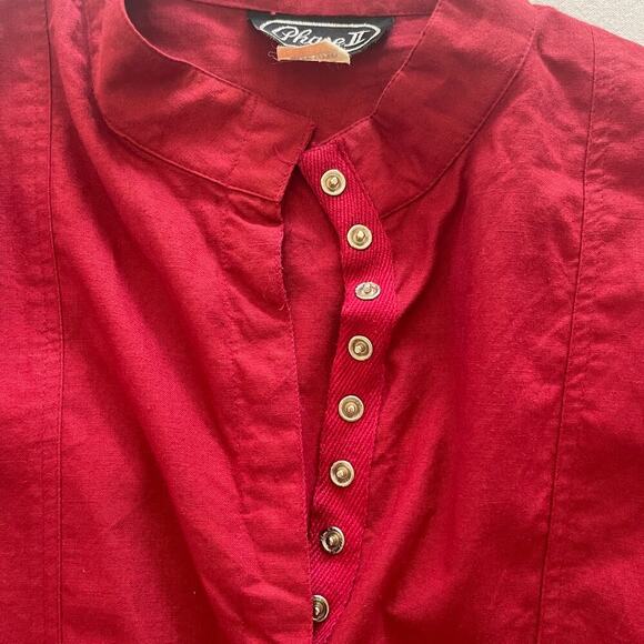 Phase 2 Deep Red Maxi Dress Size:9. Womens’s - Picture 8 of 8